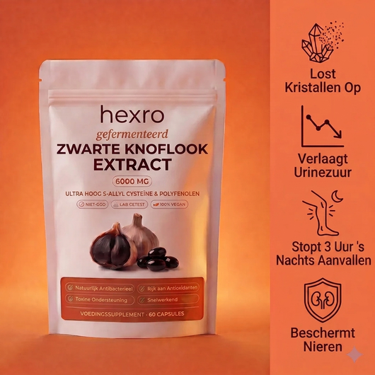 Hexro Gefermenteerd Zwarte-Knoflookextract