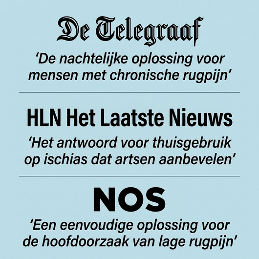 Hexro Pro™ Lumbaalkussen bij Ischias